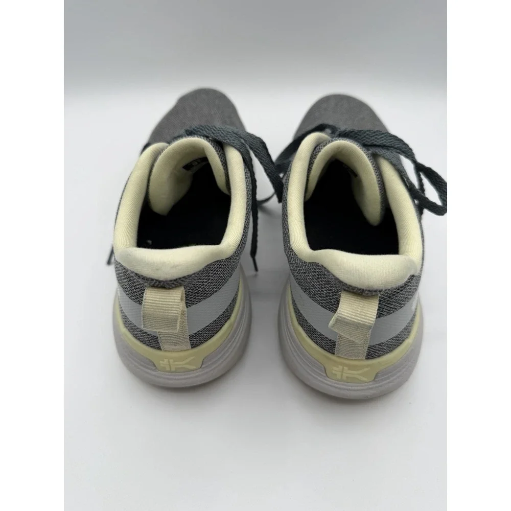 Women's Kuru Flex Via Dove Gray/Pale Lime Walking Shoes Size 9.5 Medium